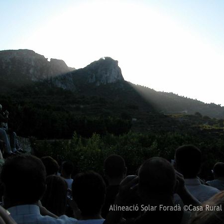 الشقق الفندقية Patróفي  Buhardilla Rustica En La Vall De Gallinera المظهر الخارجي الصورة